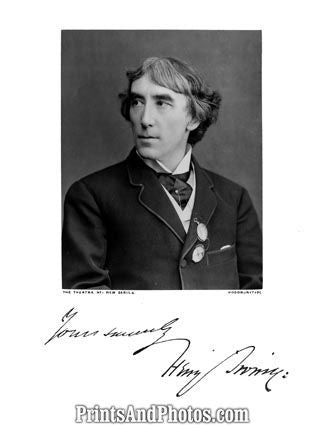 Henry Irving Portrait  4845