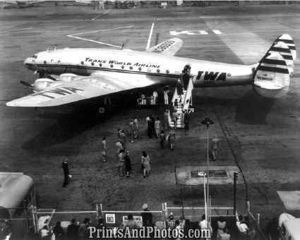 TWA Constellation Plane  4927 TWA Constellation Plane  4927