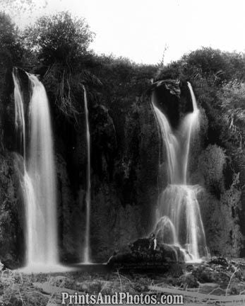 Spearfish Falls Black Hills Dakota  4952