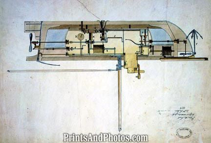 Submarine Longitudinal Section  4960
