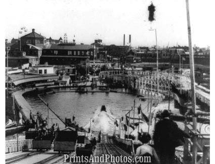The Chutes Coney Island 1900  4970 The Chutes Coney Island 1900  4970