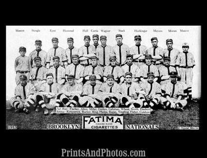 Brookyn Baseball Club 1913  5019 Brookyn Baseball Club 1913  5019