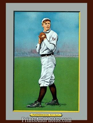 Christy Mathewson Cabinet  5023 Christy Mathewson Cabinet  5023