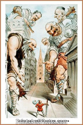 Jack & Wall St Giants Print 5046