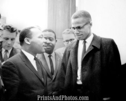 ML King & Malcom X 5058