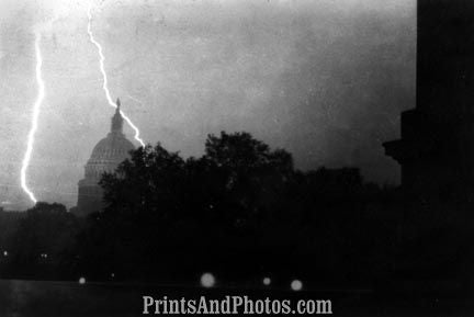 Lightning over Capitol 1931 5109