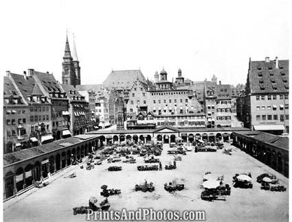 Nuremburg Germany Old Market 5112