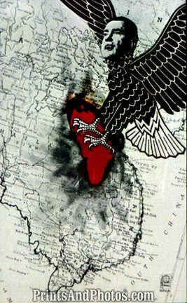 Nixon Anti War Vietnam Print 5134