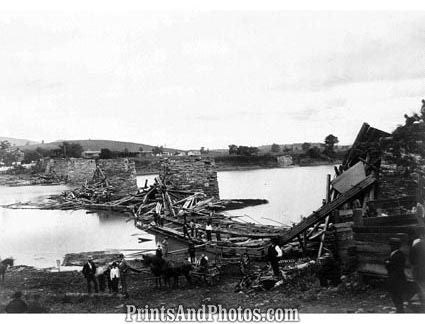 Lewistown Bridge 1874 Tornado 5157