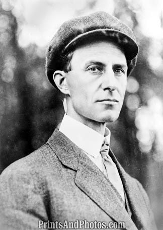 Aviator Wilbur Wright Portrait  5186 Aviator Wilbur Wright Portrait  5186