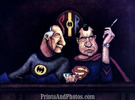 Nixon Agnew Political Satire Print 5250
