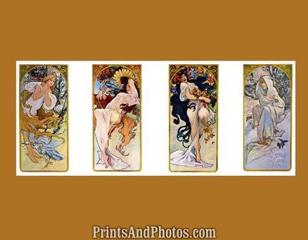 Four Seasons Woman Print