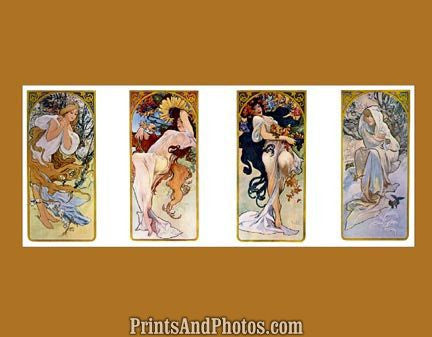 Four Seasons Woman Print