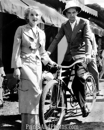 Howard Hughes on Bicycle  5299