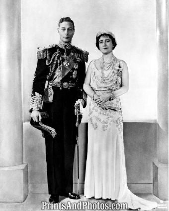 King George VI & Queen Elizabeth  5308