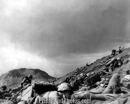 5th Div. Marines Iwo Jima WWII  5333 5th Div. Marines Iwo Jima WWII  5333