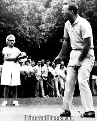 Arnold Palmer Misses Putt  5365 Arnold Palmer Misses Putt  5365