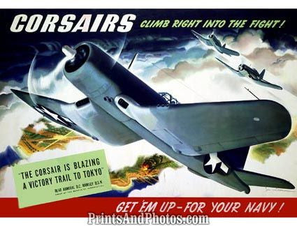 Navy Corsairs WWII 5435