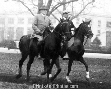 President Harding on Horse 5518