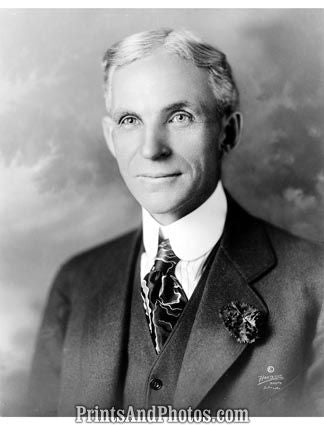 Industrialist Henry Ford  5526