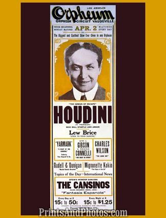 Escapist Harry Houdini 5534