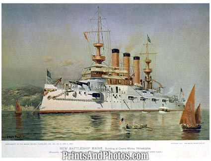 New Battleship Maine 5605
