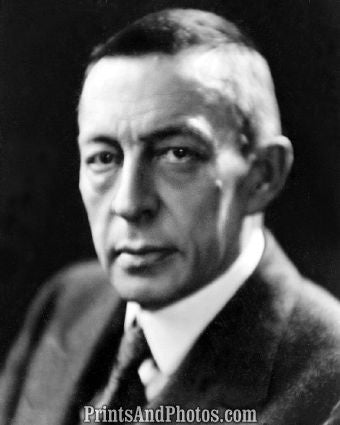 Sergei Rachmaninoff Portrait  5657