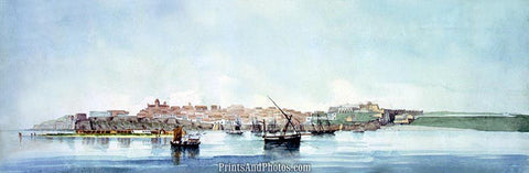 Puerto Rico 1824 Artist Print 5673