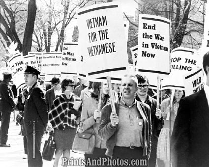 Vietnam War Protest 60s  5678