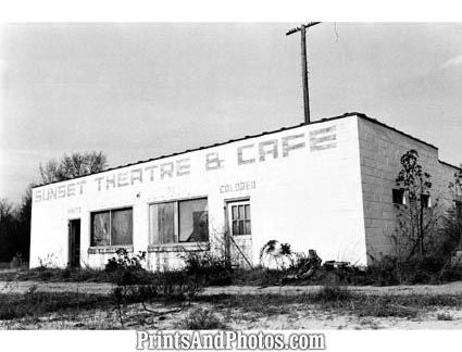 Sunset Theatre & Caf  5679 Sunset Theatre & Caf  5679 - Prints and Photos