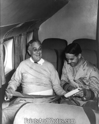 Franklin D Roosevelt 1st to Fly 5697