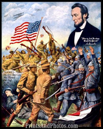 African American Soldier WWI  5950 African American Soldier WWI  5950