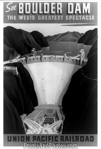 Boulder Dam Union Pacific RR  5988 Boulder Dam Union Pacific RR  5988