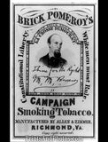 Pomeroy's Smoking Tobacco Ad Print 5991