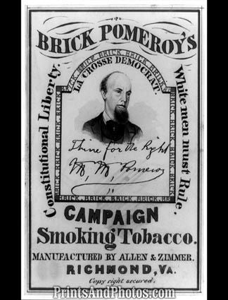 Pomeroy's Smoking Tobacco Ad Print 5991