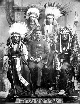 Pine Ridge Agency Capt Sword 5995