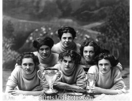 Kansas Girls Basketball 1911  6002 Kansas Girls Basketball 1911  6002