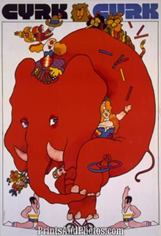 CYRK Circus Print 6011