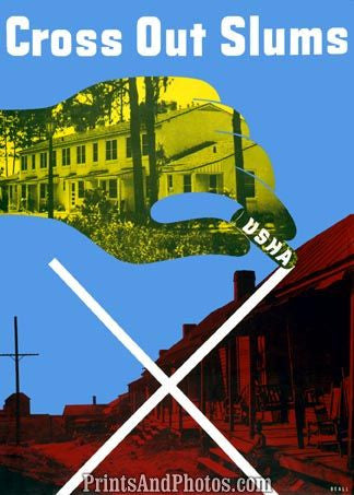 Cross Out SLUMS Print 6019