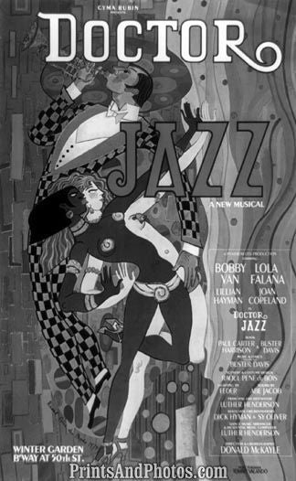 Doctor Jazz Musical Print 6029
