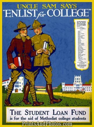 Methodist College Print 6044