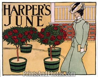 Harper's June Print 6083