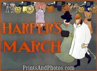Harper's March Print 6085