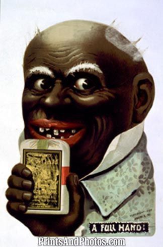 African American Tobacco Print 6090 African American Tobacco Print 6090