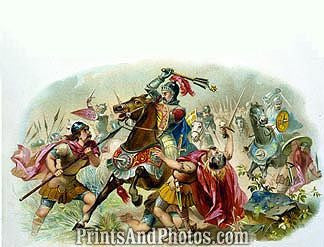 Invincible Gladiator Print 6104