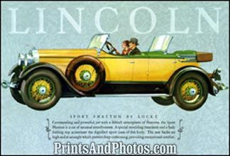 Lincoln Sport Phaeton 6140