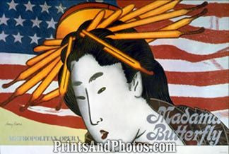 Madama Butterfly Opera Print 6149