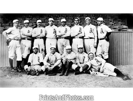 Philadelphia A's 1902 Team  6196 Philadelphia A