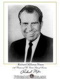 Richard Nixon Signature Print 6220