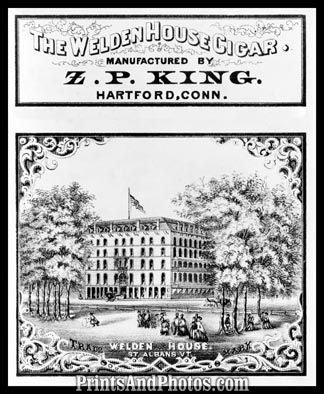 The Welden House Cigar Print 6276